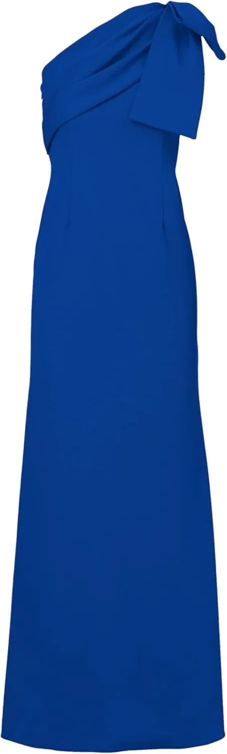 Adrianna Papell Women's Stretch Crepe Long Dress