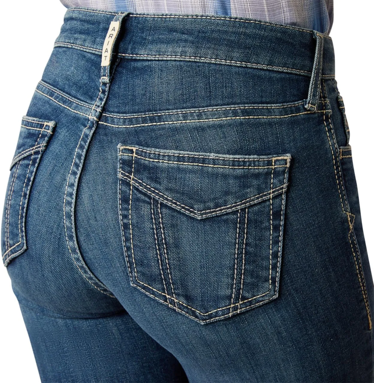 ARIAT Women's High Rise Paula Slim Trouser Jeans