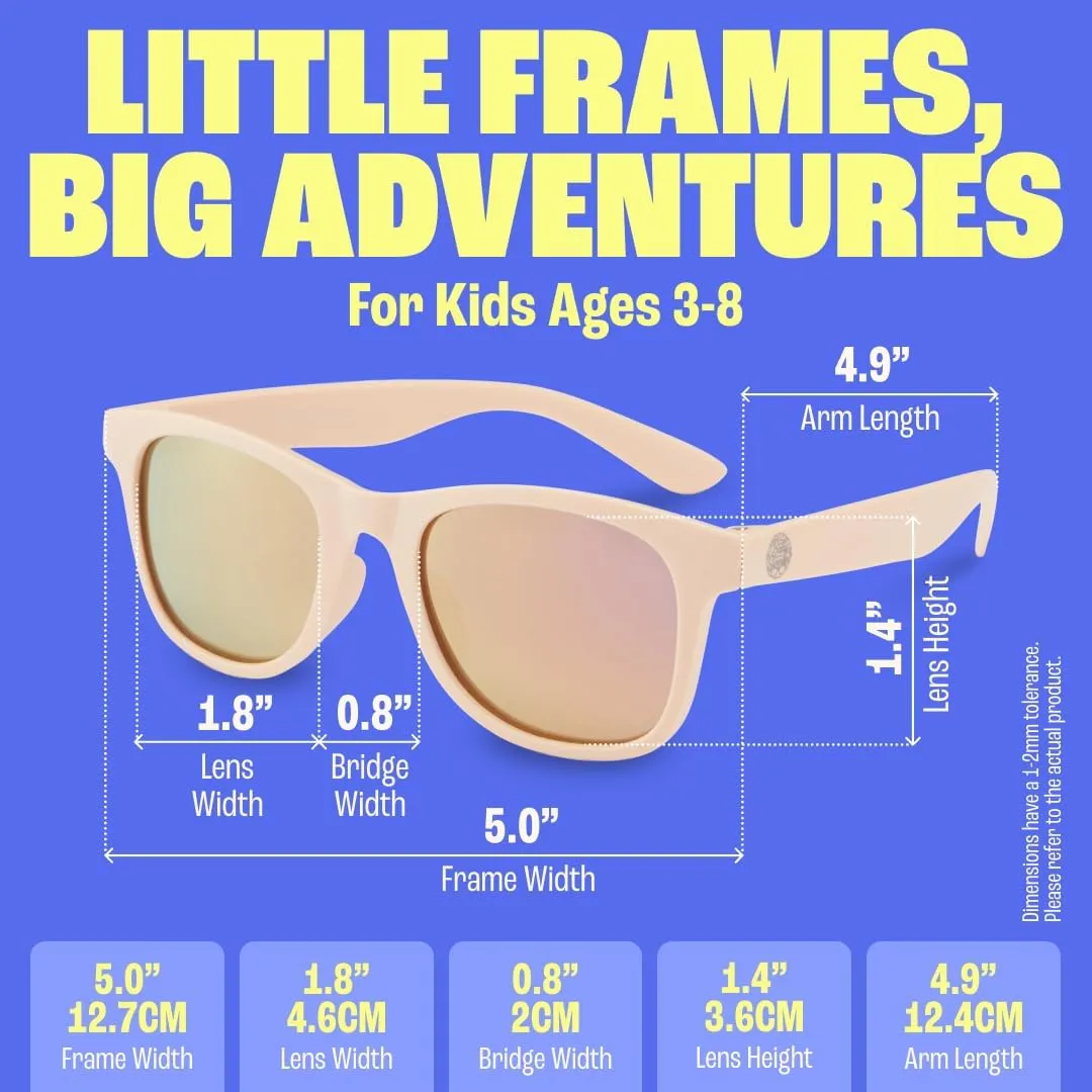 BABY SUNNIES Polarized Toddler Sunglasses Boys & Girls - Unbreakable, For Kids - UV Protection