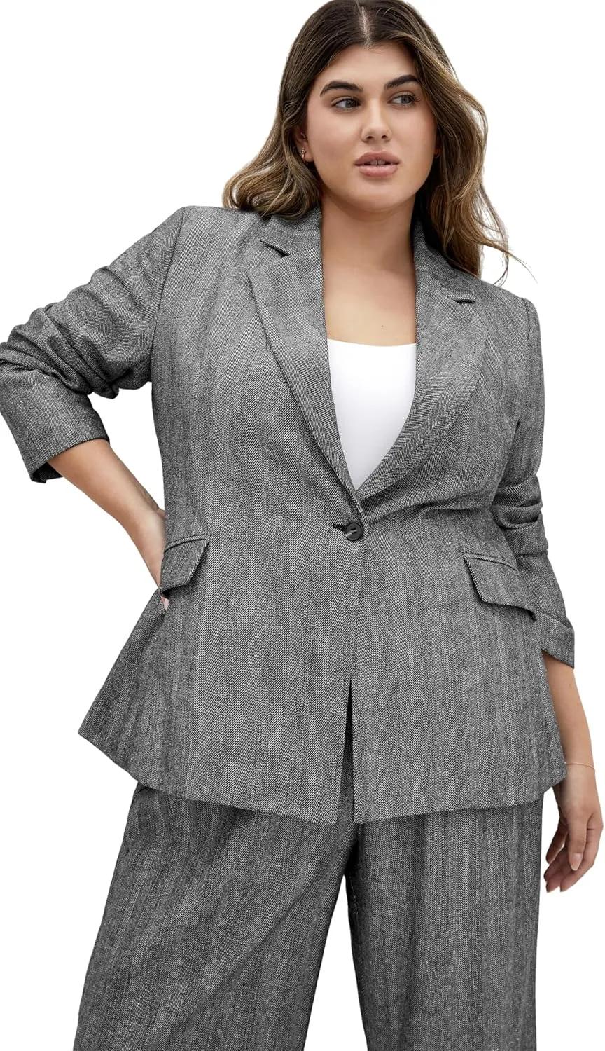 City Chic Women's Blazer-Kings Road