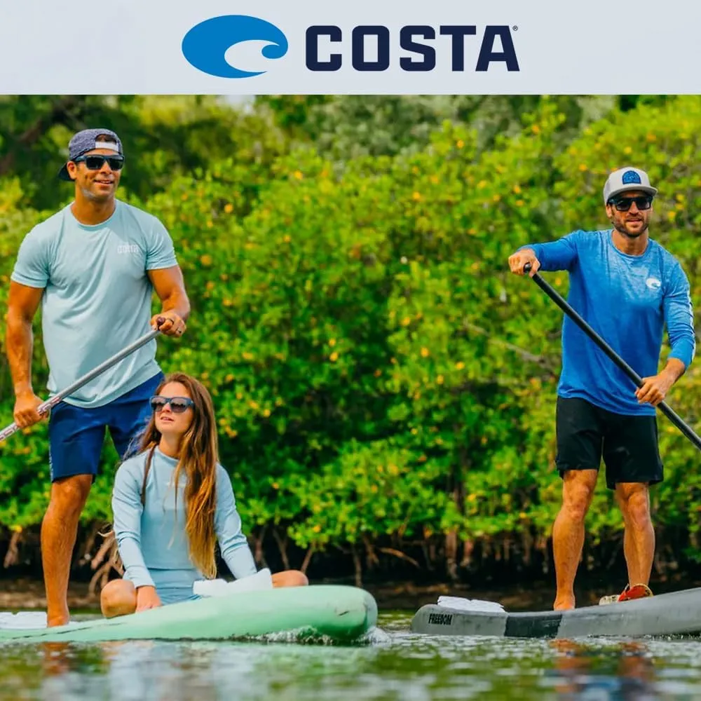 Costa Del Mar Men's Casual Rectangular Sunglasses