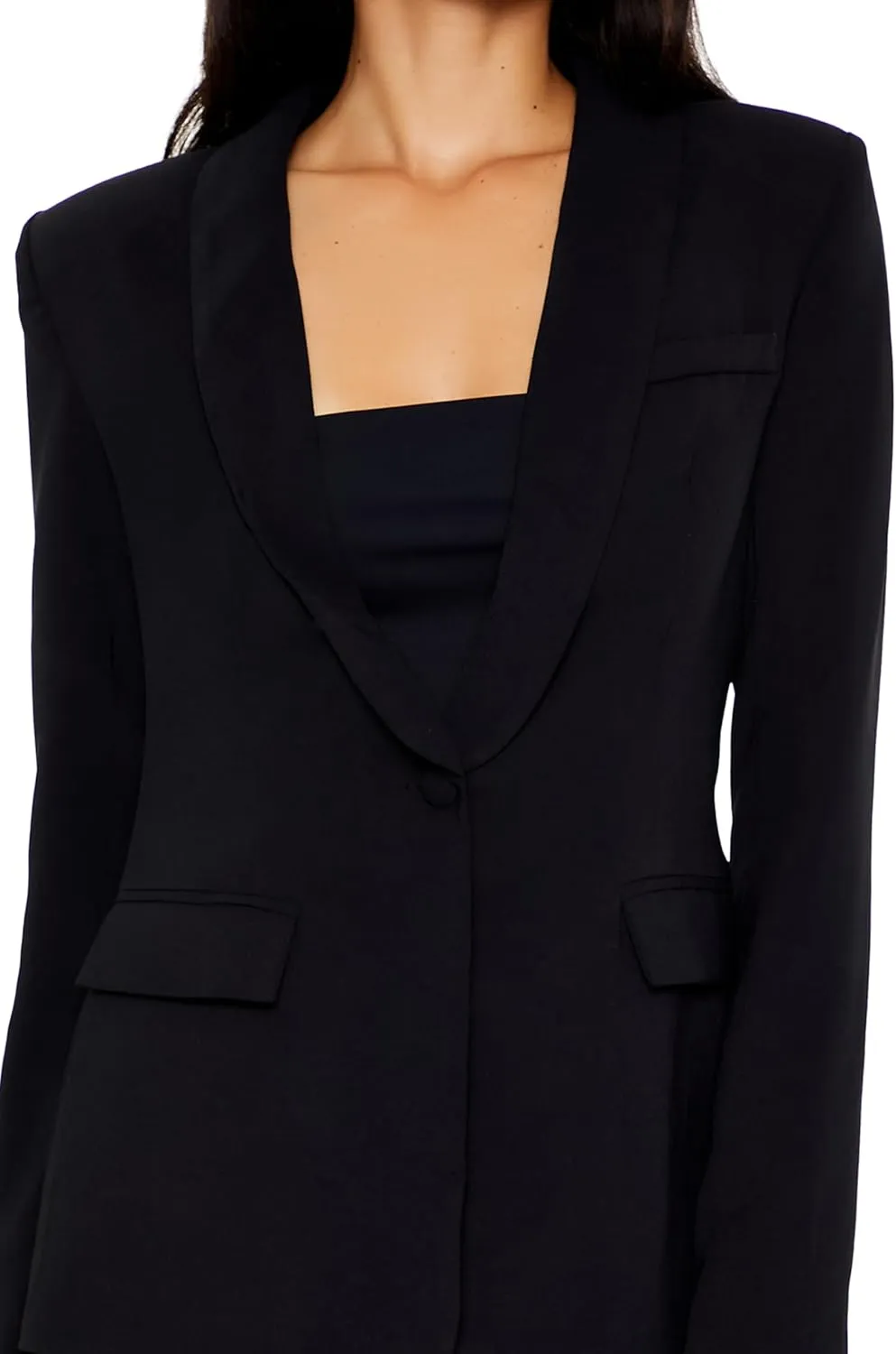 Forever 21 Women's Shawl Lapel Blazer