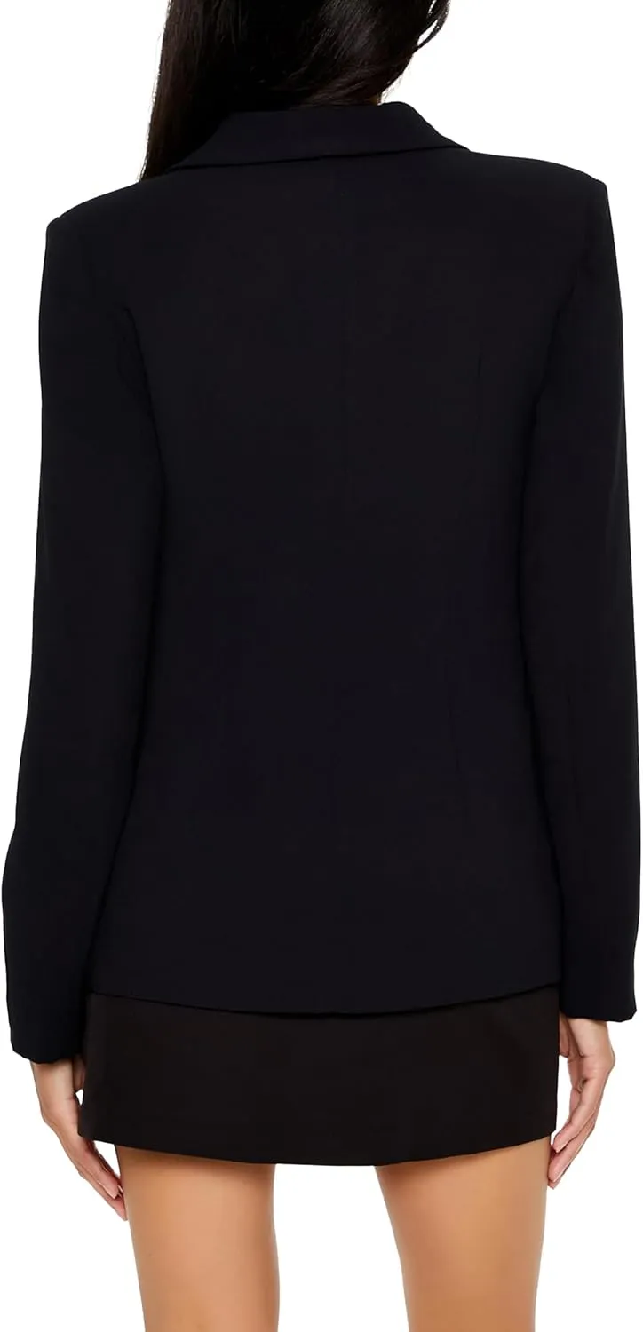 Forever 21 Women's Shawl Lapel Blazer
