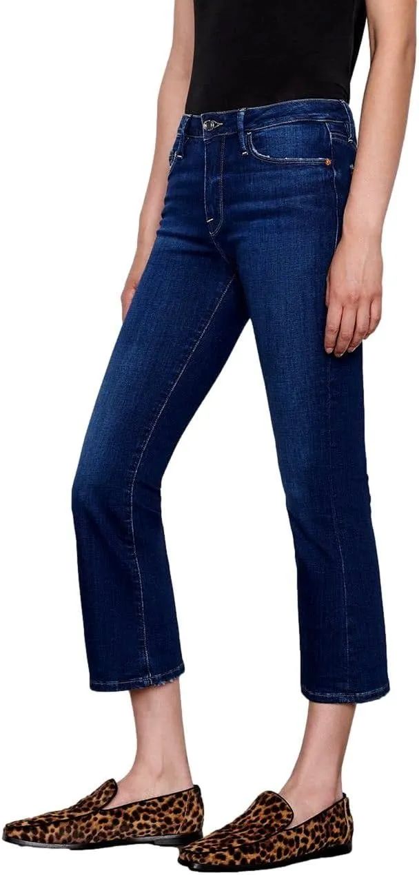 FRAME Women's Le Mini Boot Jeans, Terre