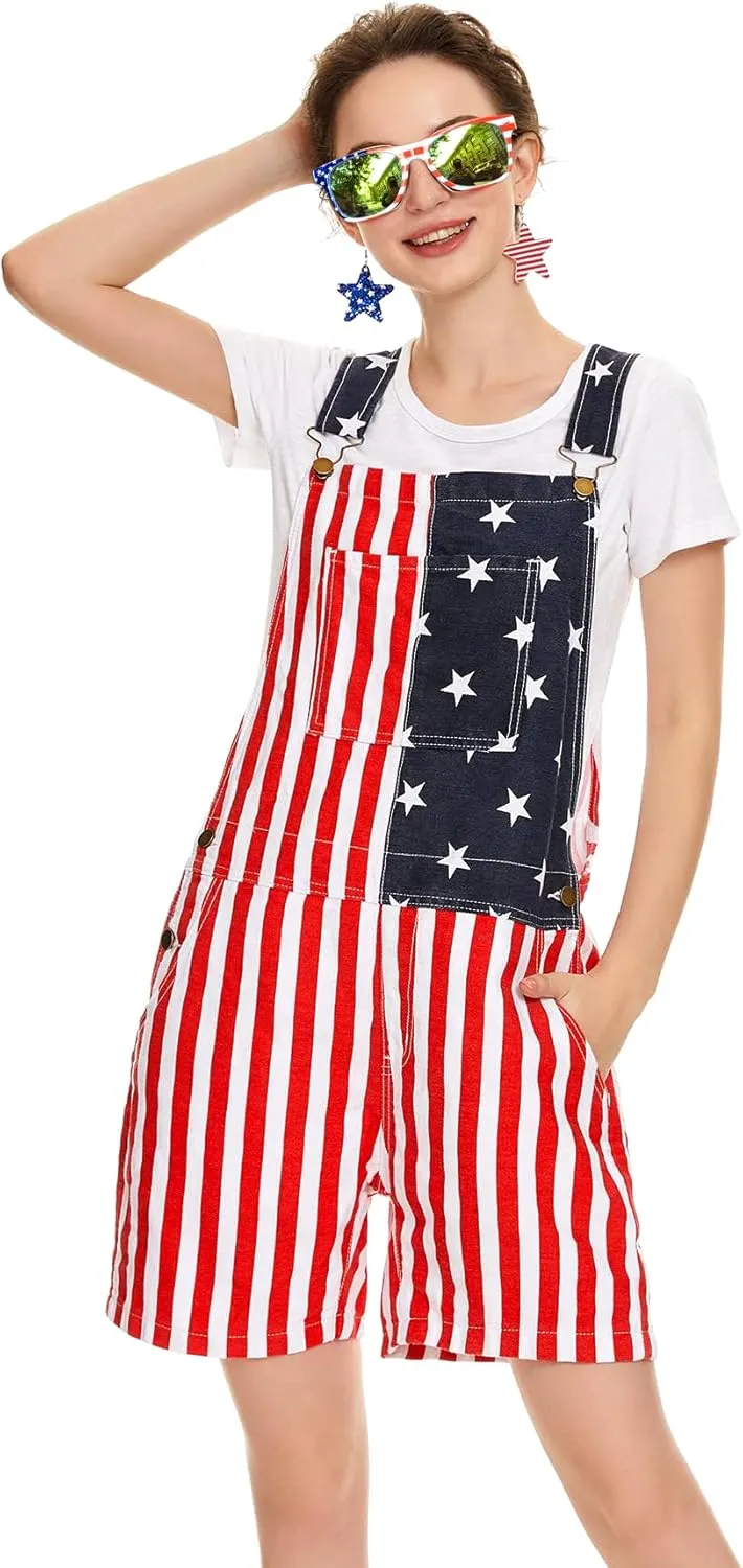 Fsmiling Bulk American Sunglasses USA Flag Sunglasses Patriotic Sunglasses-10/24Pack