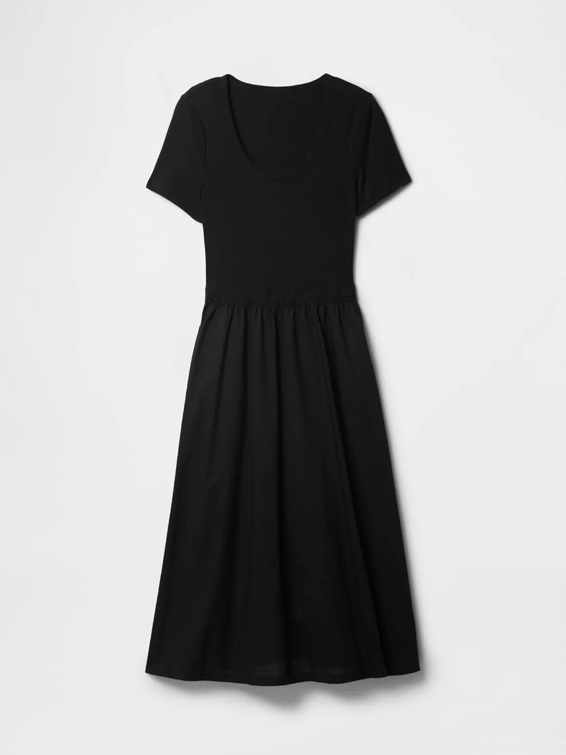 GAP Women's Scoop Neck Midi Dress