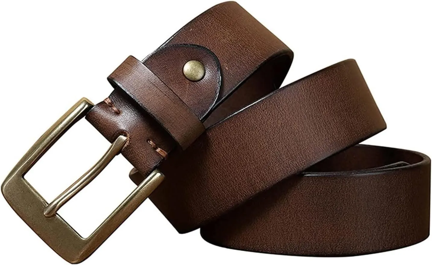 Genuine Leather Casual Belts Mens Business Belts
