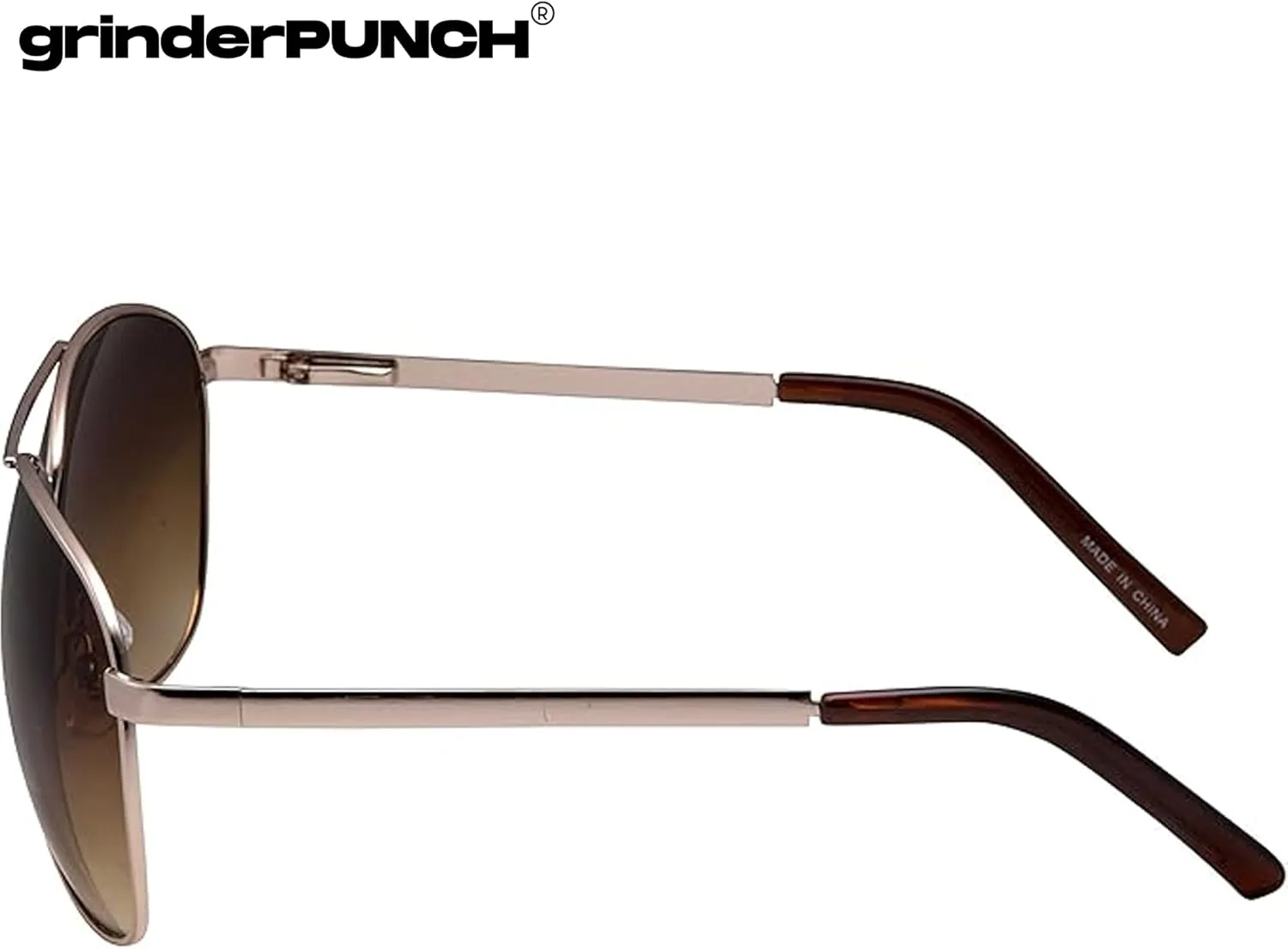 grinderPUNCH - Big XL Wide Frame Extra Large Aviator Sunglasses Oversized 148mm