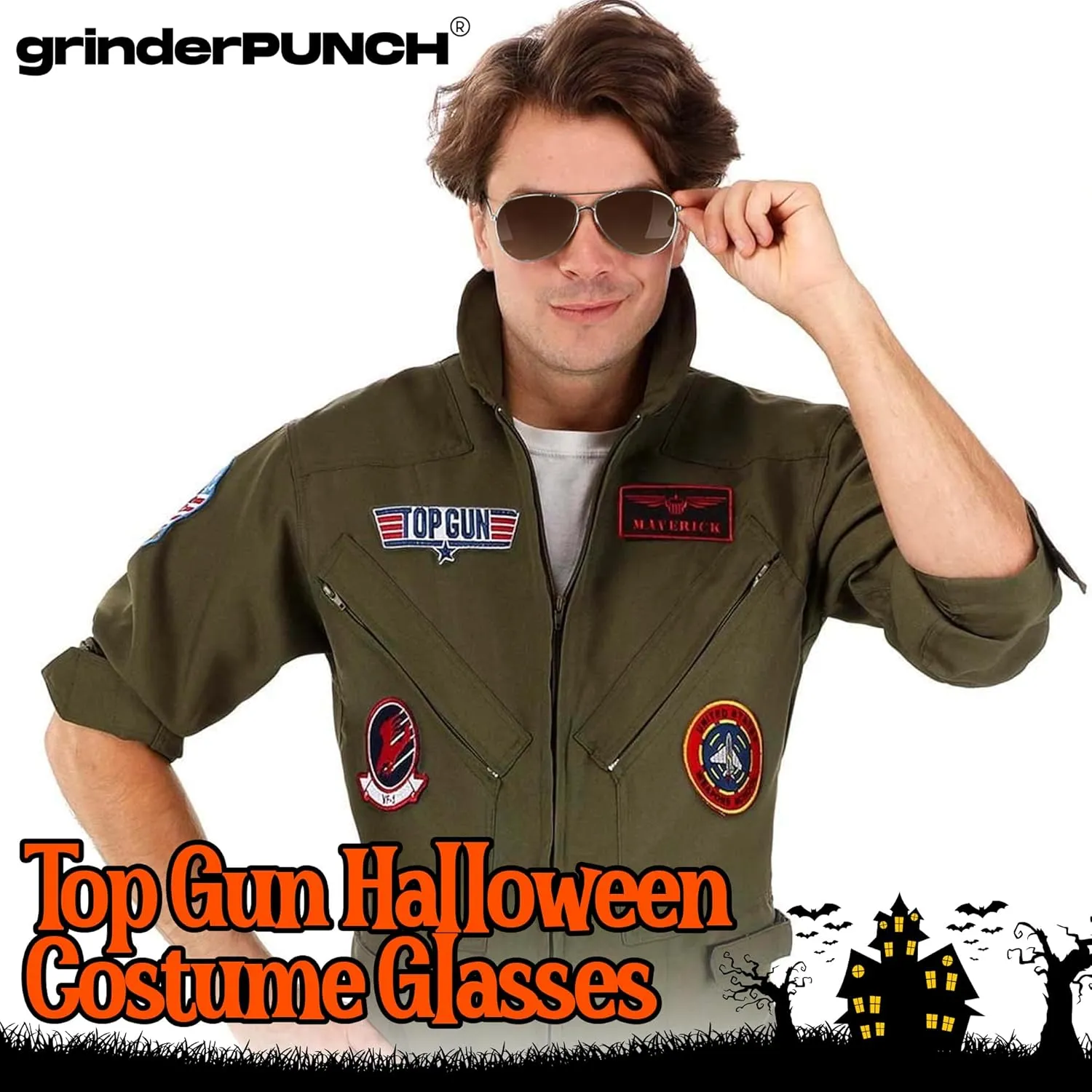 grinderPUNCH - Big XL Wide Frame Extra Large Aviator Sunglasses Oversized 148mm