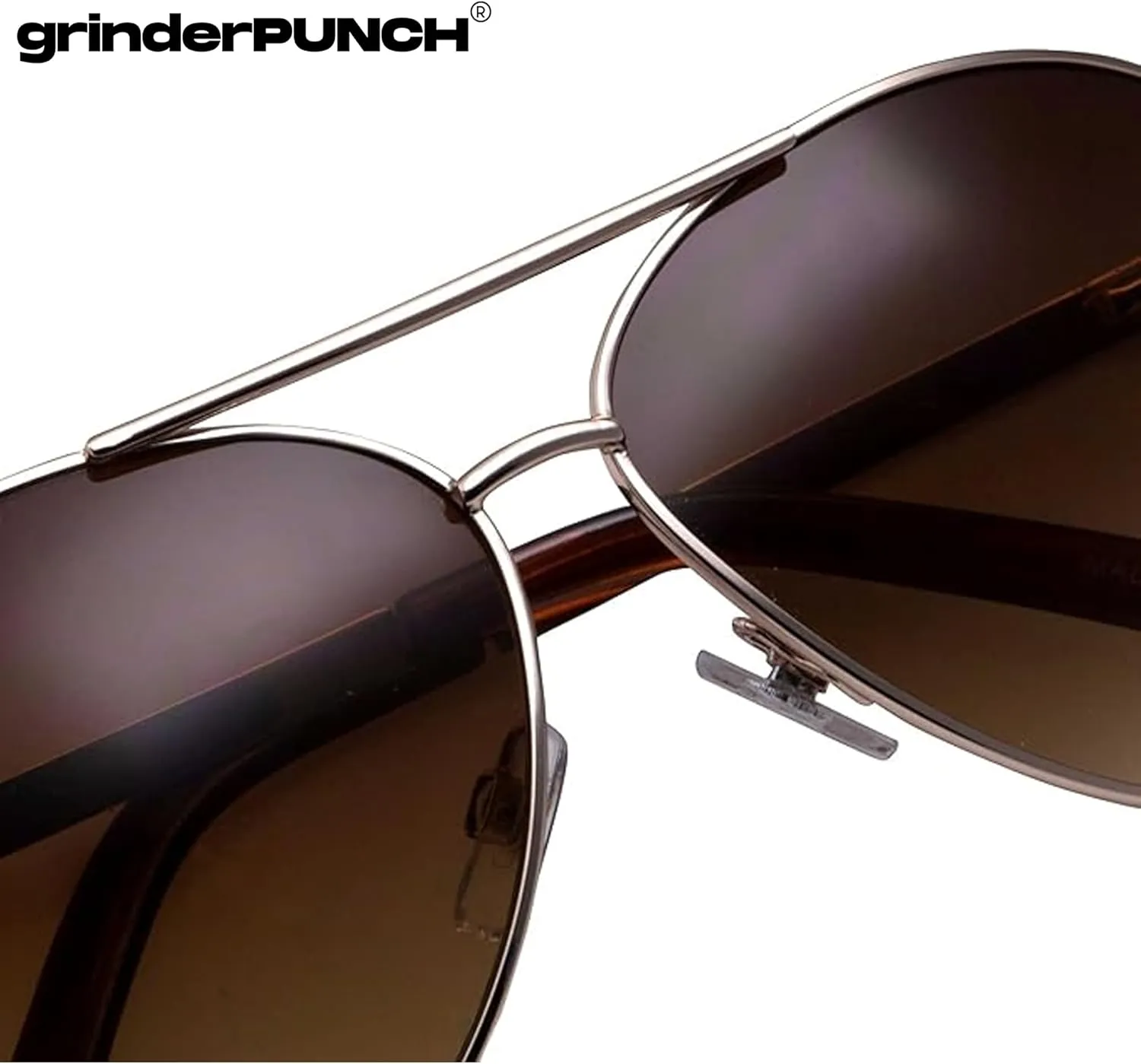 grinderPUNCH - Big XL Wide Frame Extra Large Aviator Sunglasses Oversized 148mm