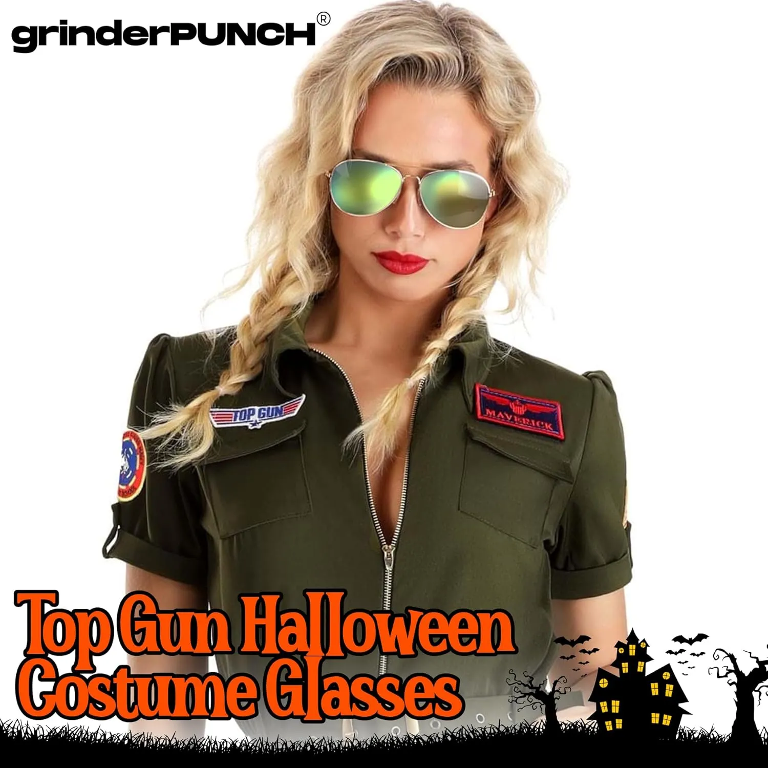 grinderPUNCH - Big XL Wide Frame Extra Large Aviator Sunglasses Oversized 148mm