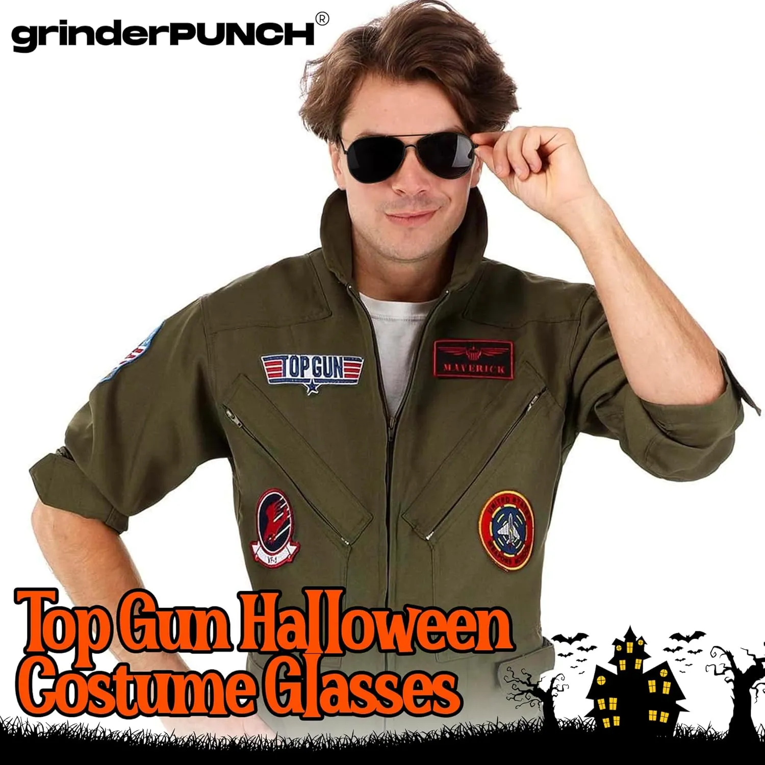 grinderPUNCH - Big XL Wide Frame Extra Large Aviator Sunglasses Oversized 148mm