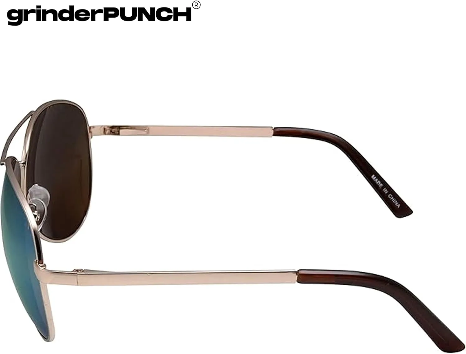 grinderPUNCH - Big XL Wide Frame Extra Large Aviator Sunglasses Oversized 148mm