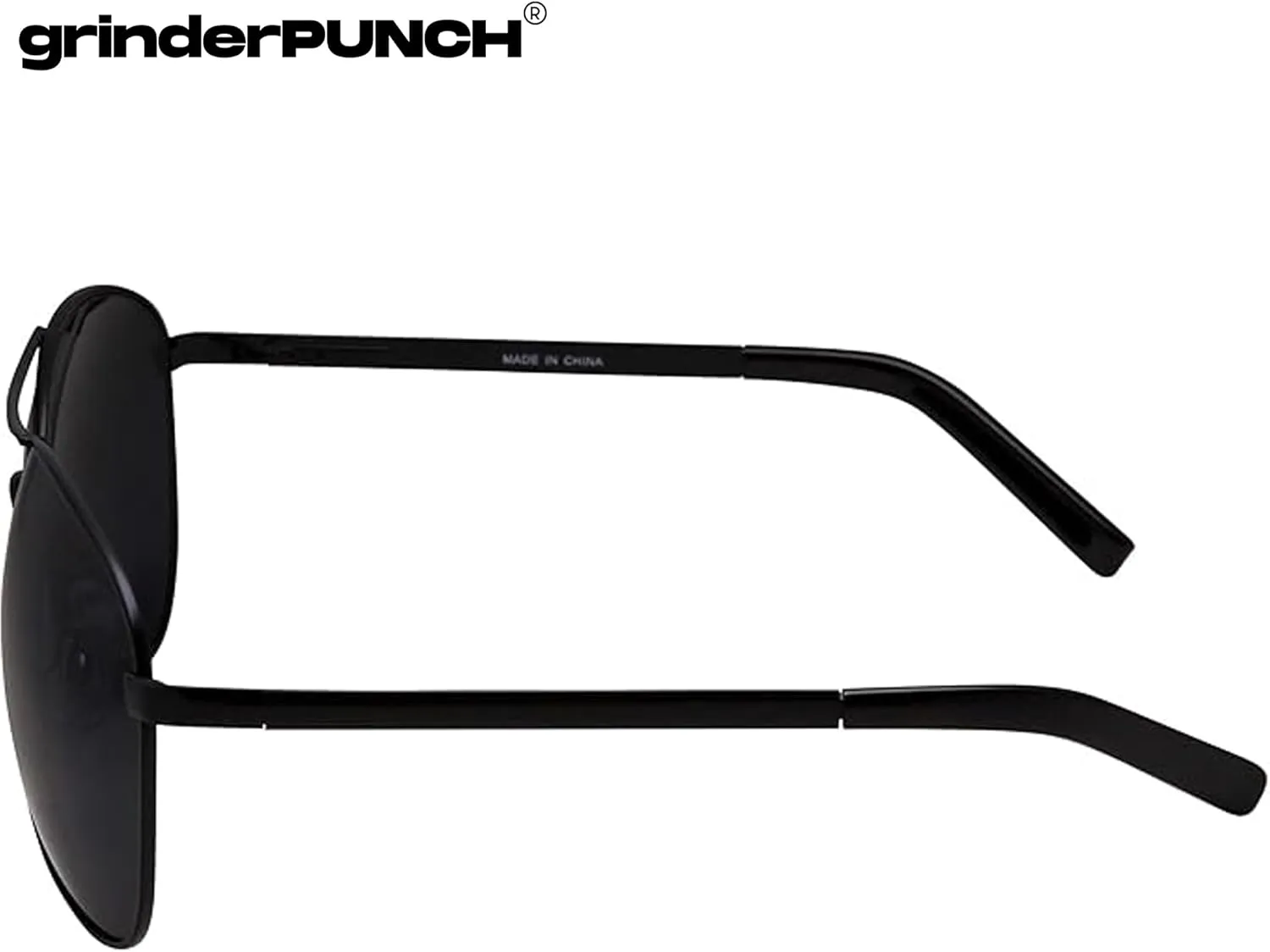 grinderPUNCH - Big XL Wide Frame Extra Large Aviator Sunglasses Oversized 148mm