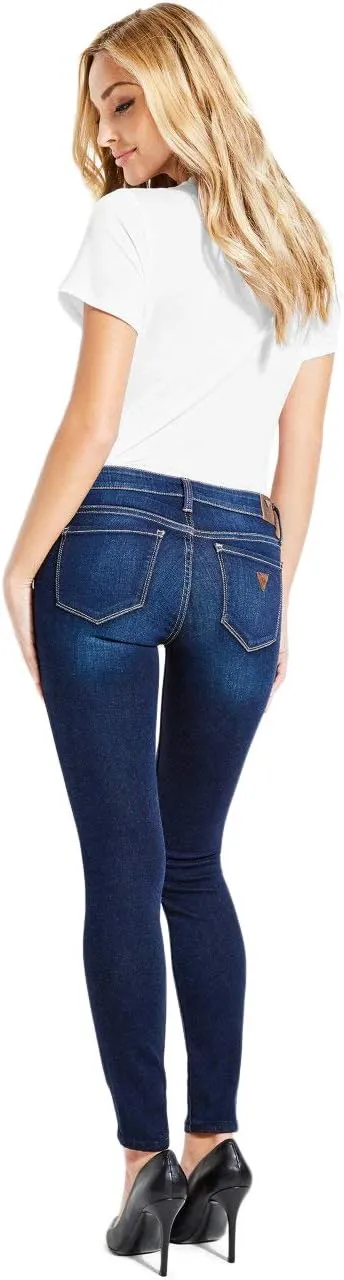 GUESS Women's Power Skinny Low