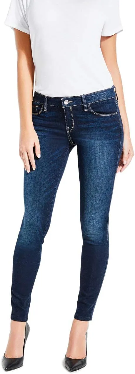 GUESS Women's Power Skinny Low