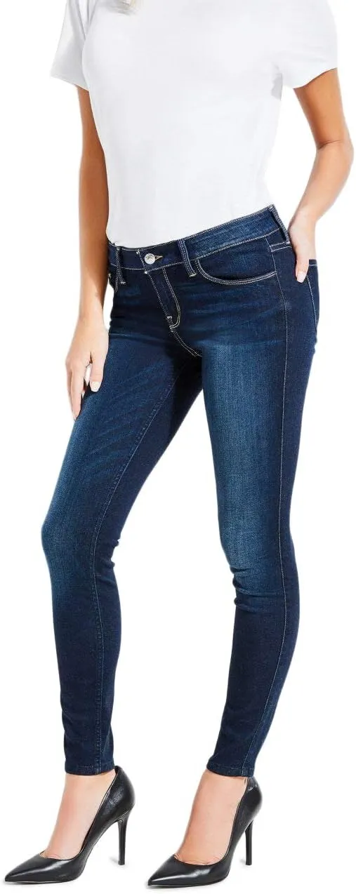 GUESS Women's Power Skinny Low