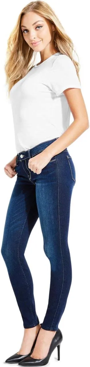 GUESS Women's Power Skinny Low