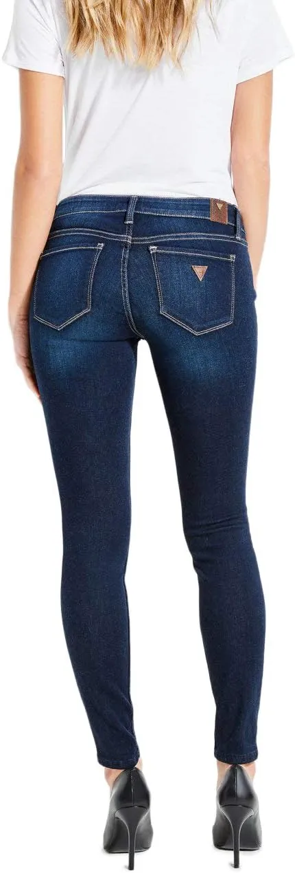 GUESS Women's Power Skinny Low