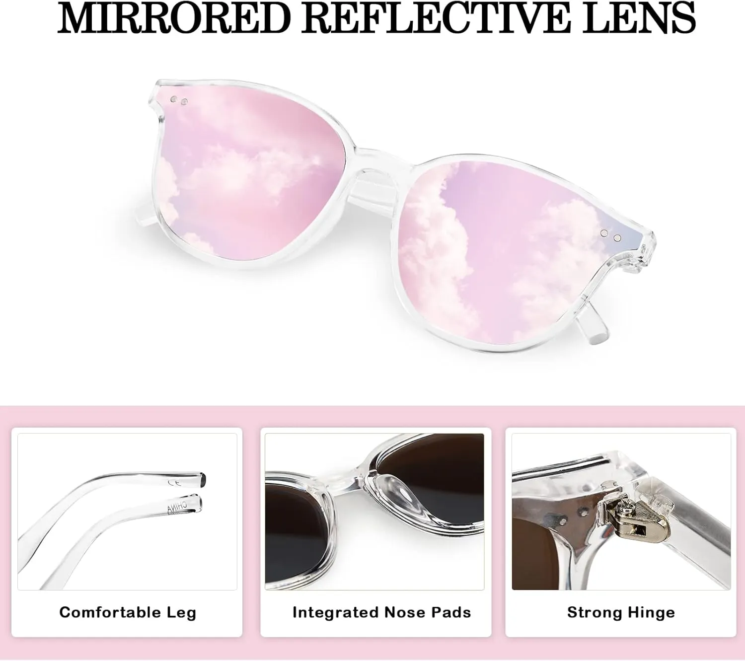 Kids Sunglasses, Sunglasses for Kids Children, Mirrored Sunglasses for Girls Boys Toddler UV400 Age 3-10