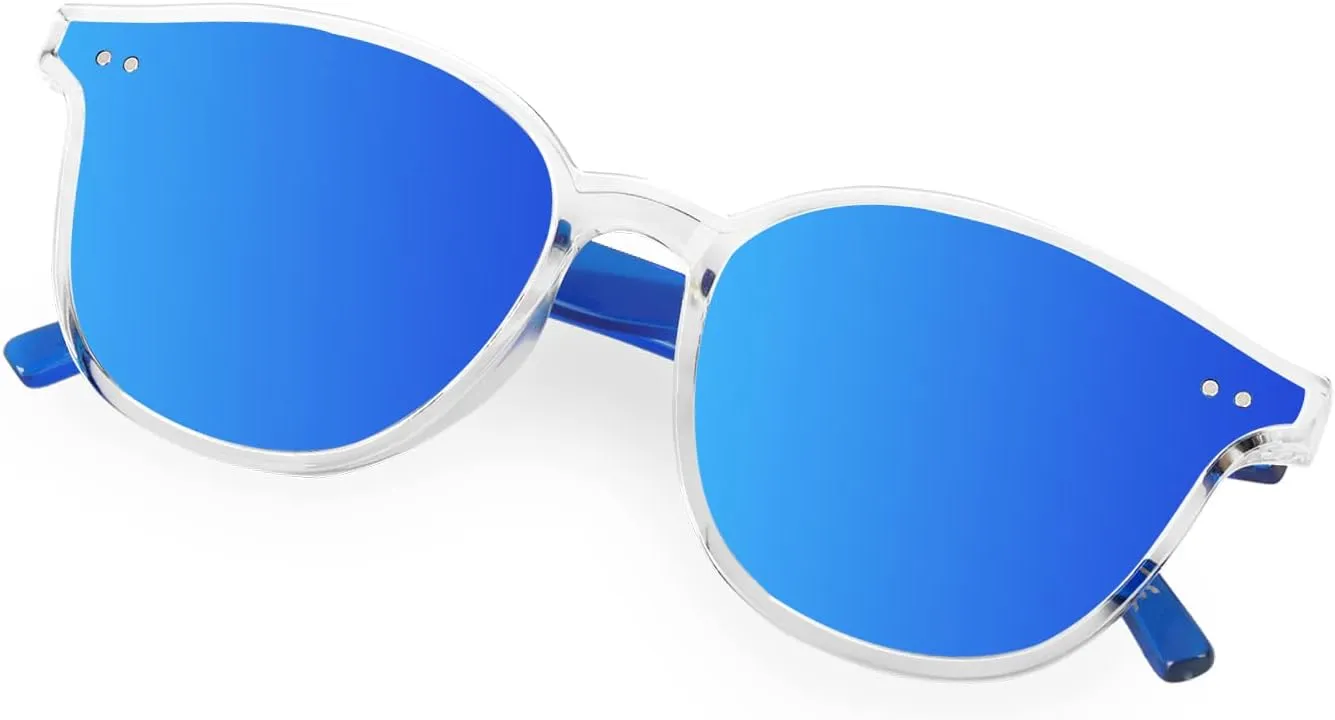 Kids Sunglasses, Sunglasses for Kids Children, Mirrored Sunglasses for Girls Boys Toddler UV400 Age 3-10