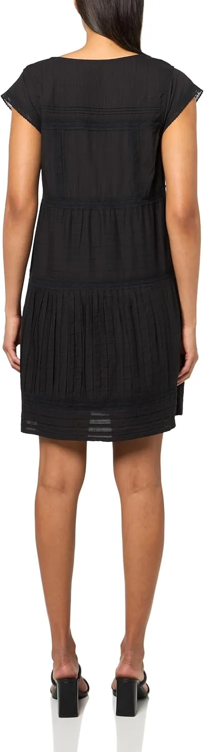 Lucky Brand Women's Button Front LACE MINI Dress