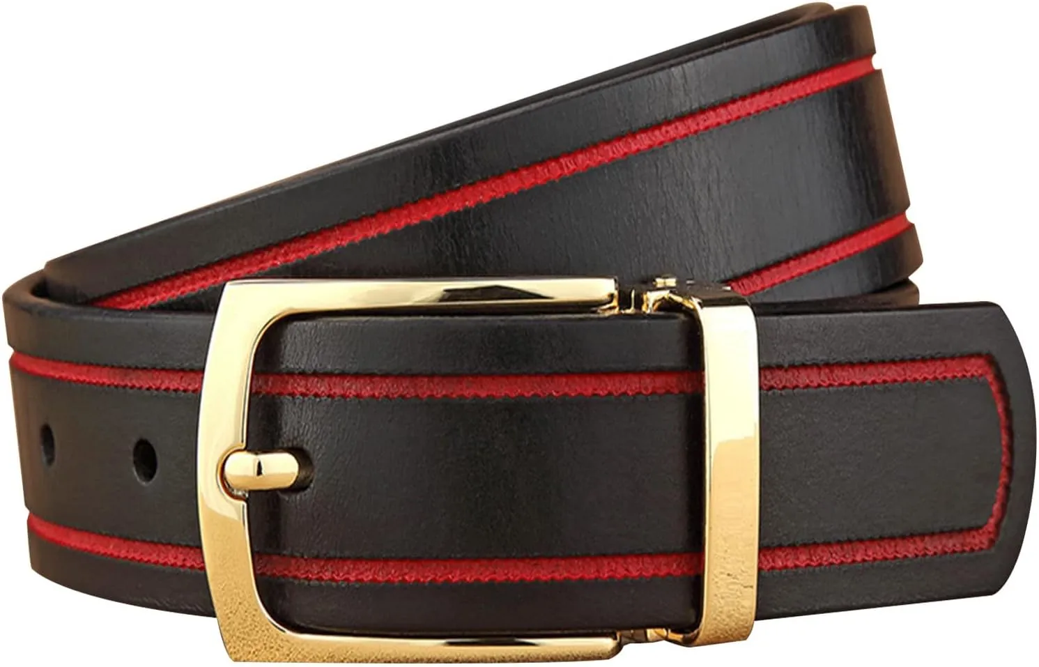 Men's Belts,Genuine Leather Belts Business Work Style Belts Versatile Jeans/Dresses Variety Belts