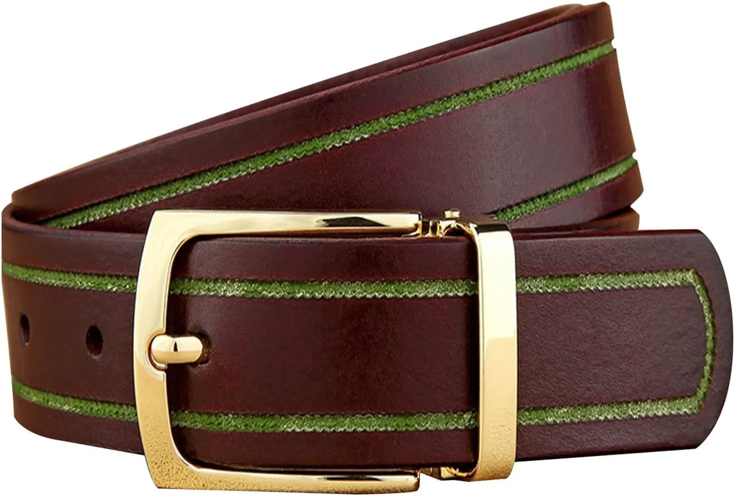 Men's Belts,Genuine Leather Belts Business Work Style Belts Versatile Jeans/Dresses Variety Belts