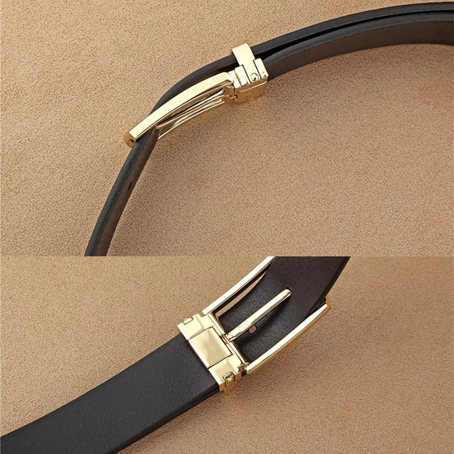 Men's Belts,Genuine Leather Belts Business Work Style Belts Versatile Jeans/Dresses Variety Belts