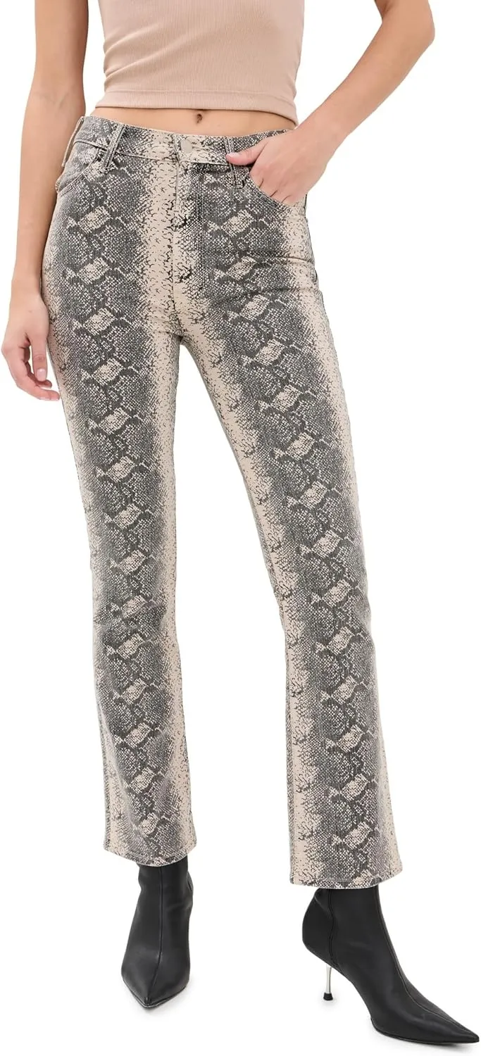 MOTHER Women's The Hustler Roller Heel Jeans