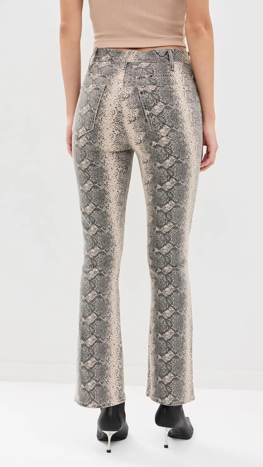 MOTHER Women's The Hustler Roller Heel Jeans