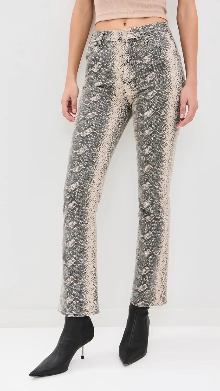 MOTHER Women's The Hustler Roller Heel Jeans