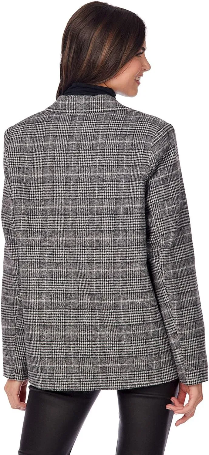 Mud Pie Women Bynes Plaid Blazer