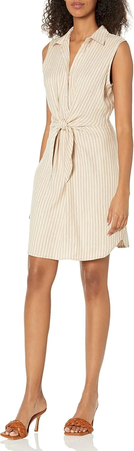 NIC ZOE Women's Cafe Tie Front Dress