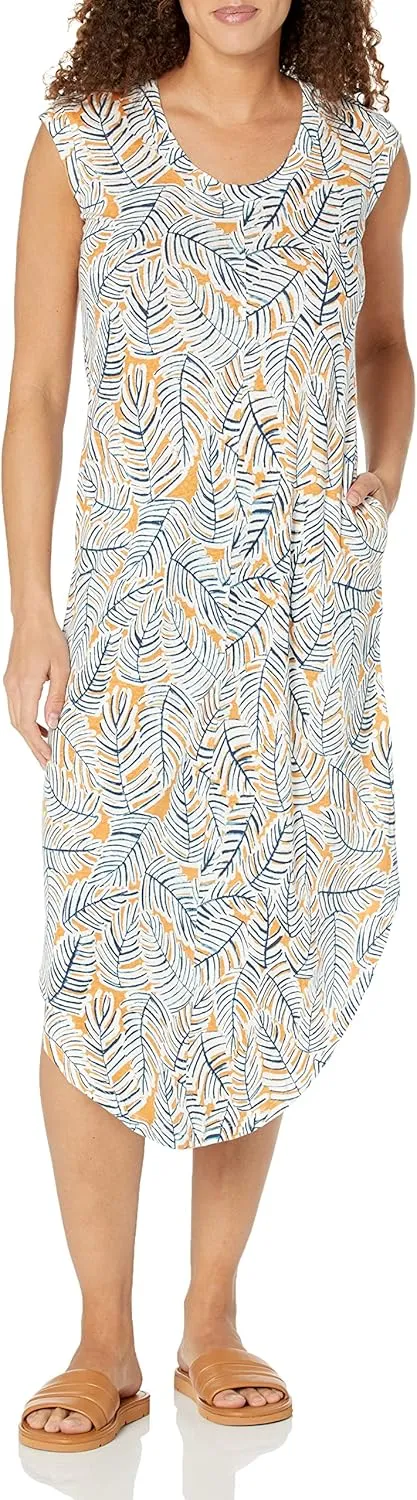 NIC ZOE Women's Palm Scoop Tank Dress