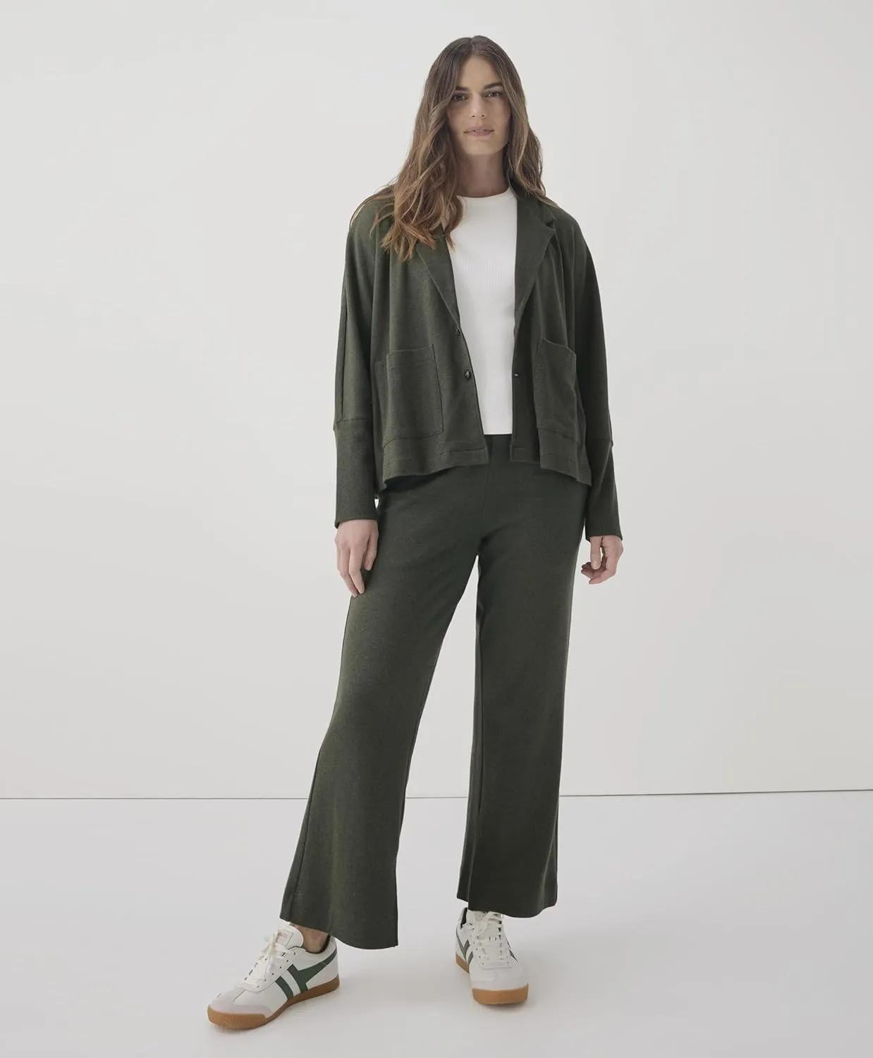 Pact Organic Cotton Women's Relaxed Blazer