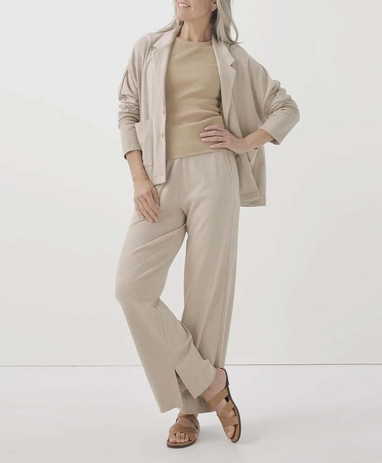 Pact Organic Cotton Women's Relaxed Blazer