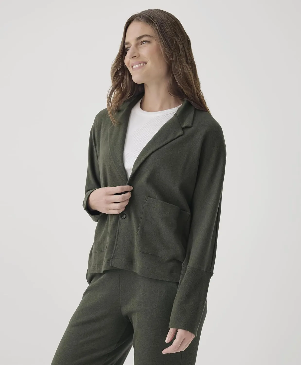 Pact Organic Cotton Women's Relaxed Blazer