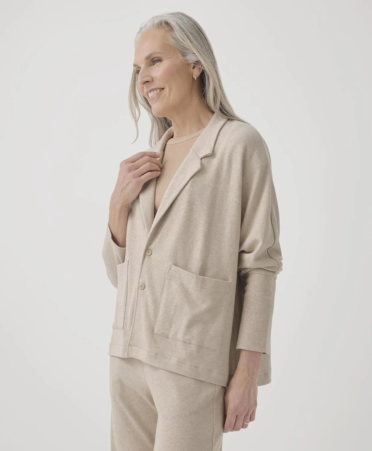 Pact Organic Cotton Women's Relaxed Blazer