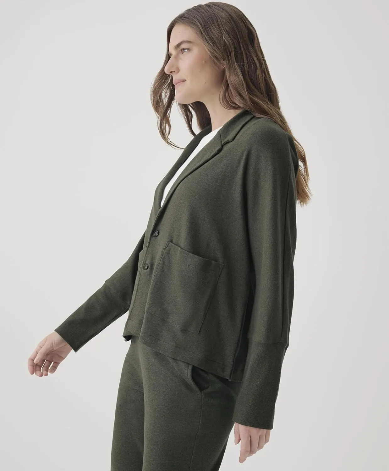 Pact Organic Cotton Women's Relaxed Blazer