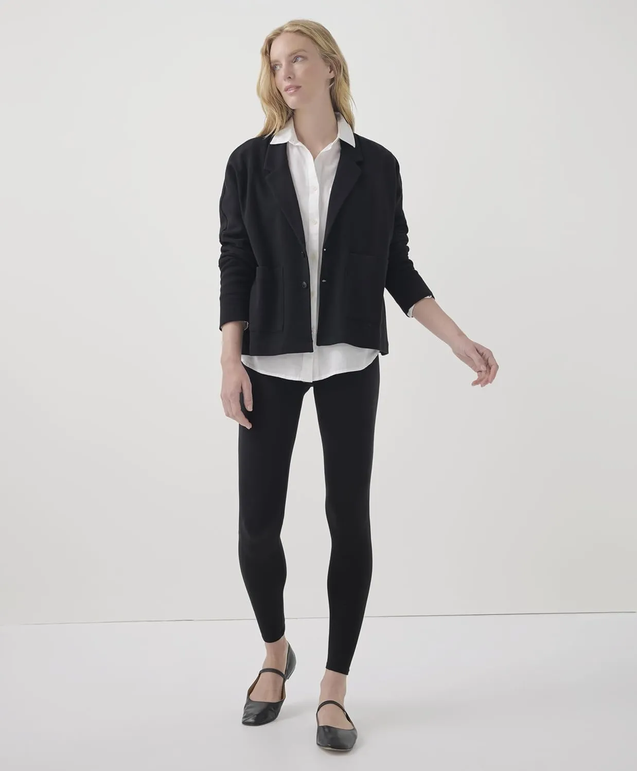 Pact Organic Cotton Women's Relaxed Blazer