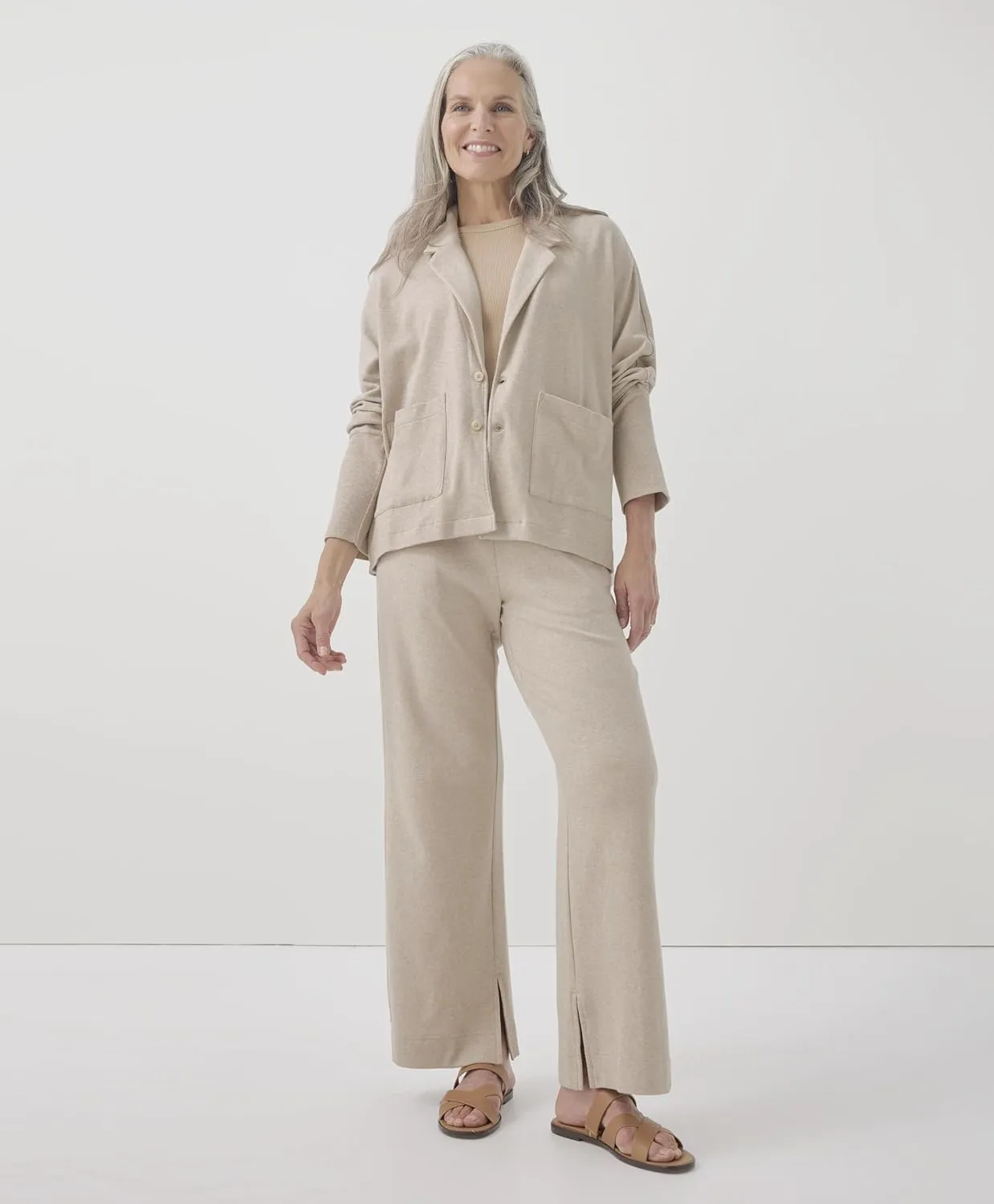Pact Organic Cotton Women's Relaxed Blazer