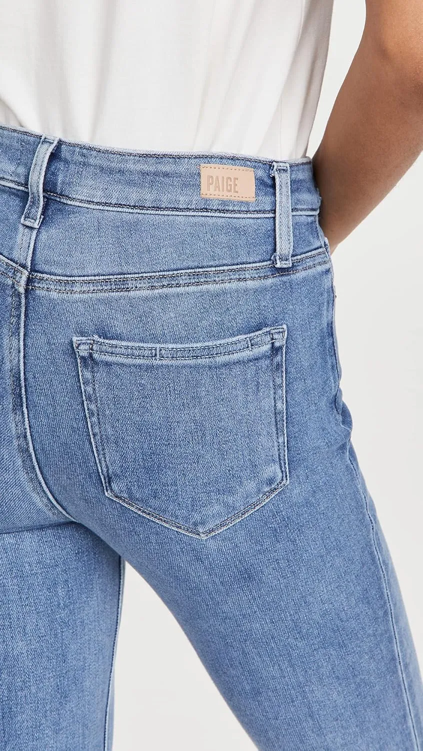 PAIGE Women's Cindy Jeans with Raw Hem