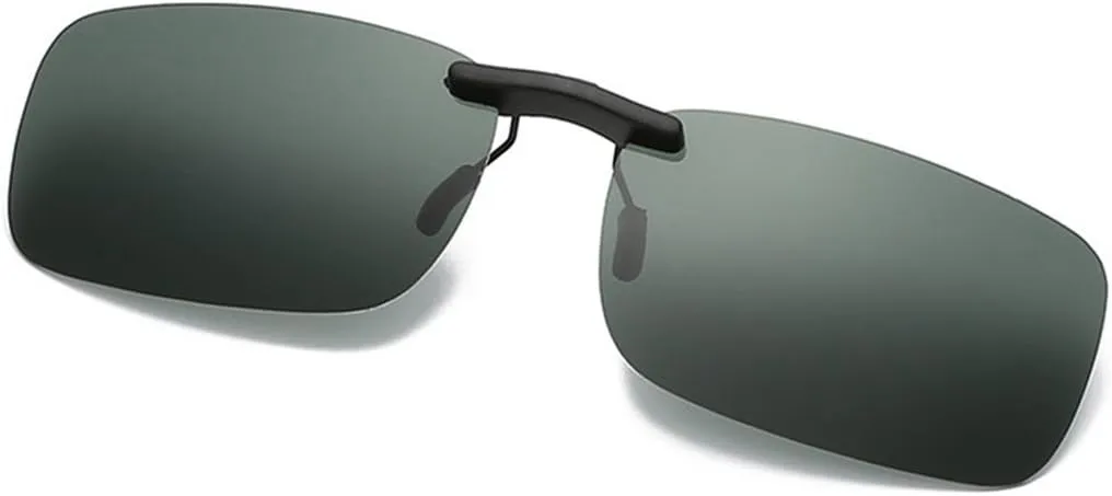 Polarized Clip Sunglasses for Prescription Eyeglasses-Clip on Sunglasses