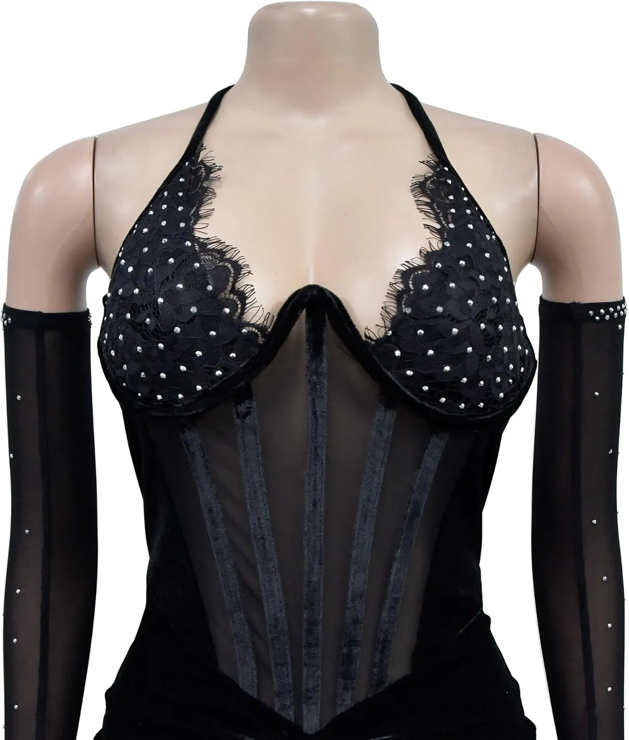 Rhinestone Embellished Formal Gowns and Evening Dresses for Women 2025