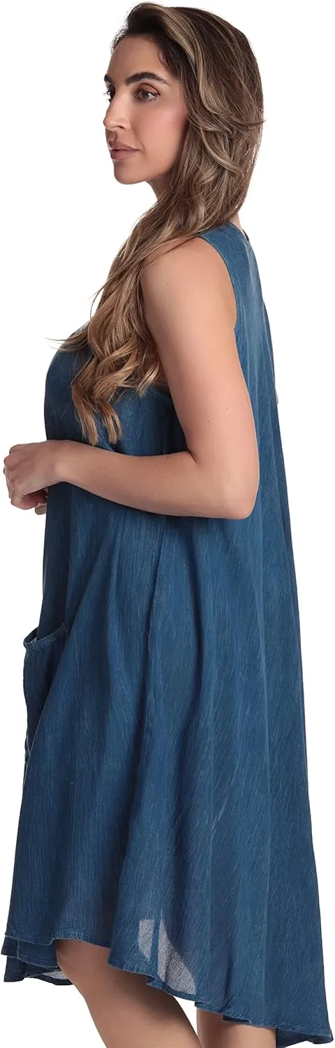 Riviera Sun Sleeveless Umbrella Dresses for Women