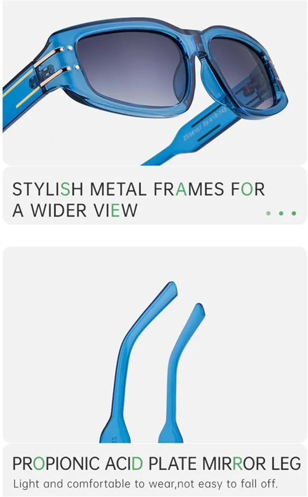 Small Frame Rectangle Sunglasses Women Vintage Punk Sun Glasses For Ladies Eyewear Shades UV400