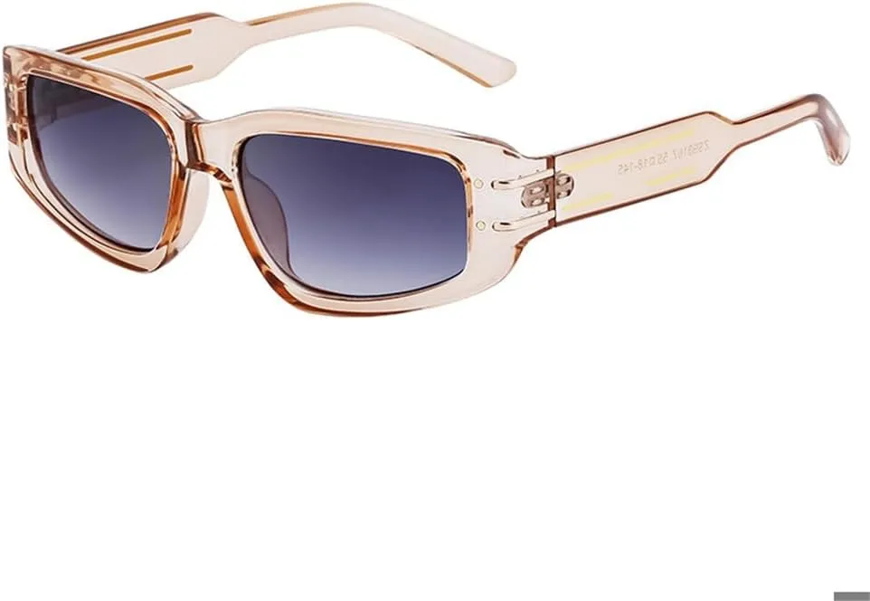 Small Frame Rectangle Sunglasses Women Vintage Punk Sun Glasses For Ladies Eyewear Shades UV400