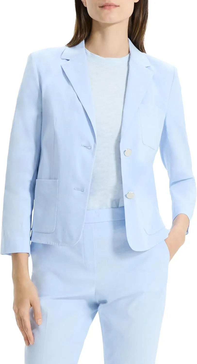 Theory Women's Shrunken Patch Pocket Jacket