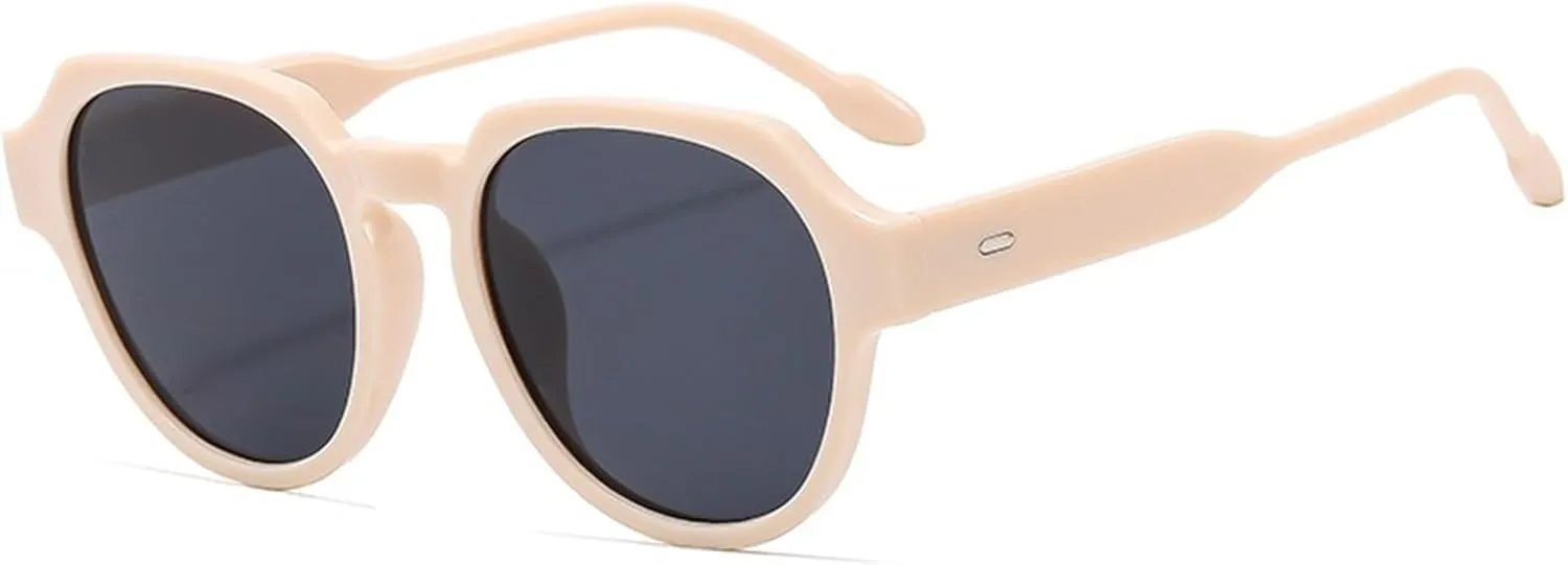 Trendy Men And Women Square Large Frame Outdoor Driving Daily Vacation Party Polarized Sunglasses